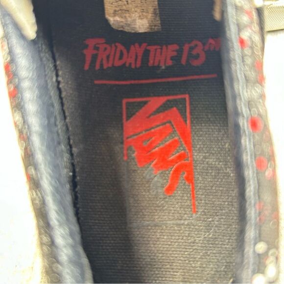 Vans House of Terror Friday The 13th Jason Voorhees Slip On Classic Women Size 5 - Picture 10 of 10